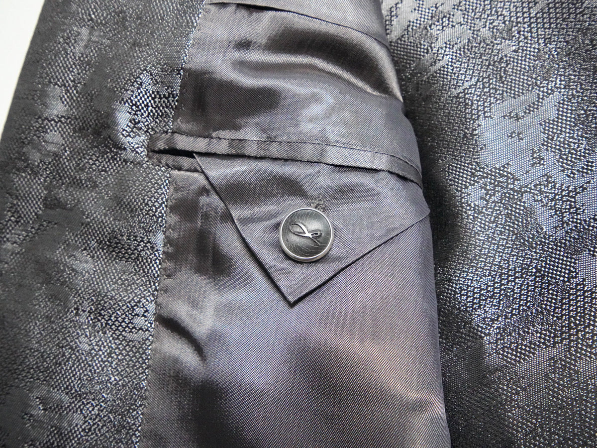 Nero Horn With Silver Tone Buttons For Sports Jacket-5