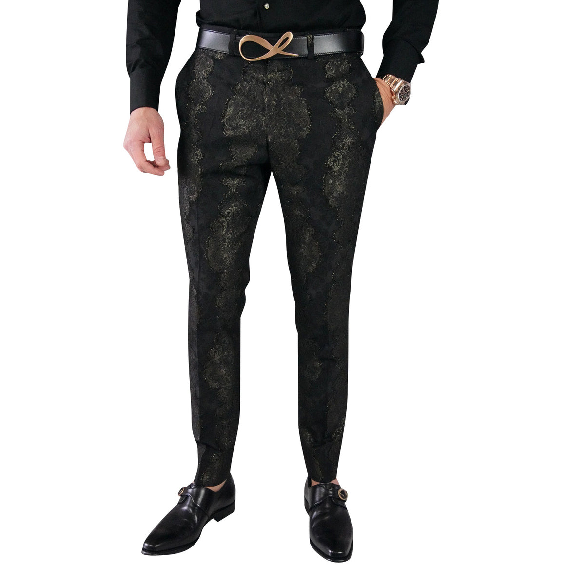 Black Oro Versaille Trousers @ The Vault-3