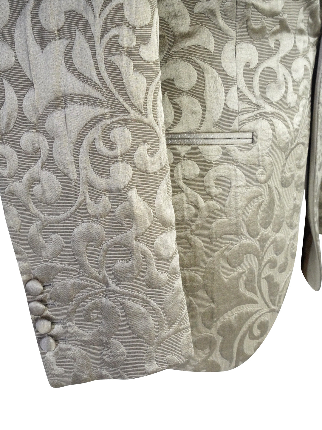Champagne Oro Paisley Dinner Jacket-7