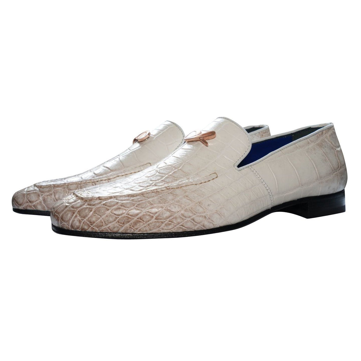 Himalaya With Rose Gold Hardware Loafers-3