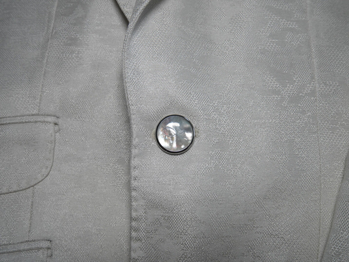 Mother Of Pearl With Silver Tone Buttons For Sports Jacket-4