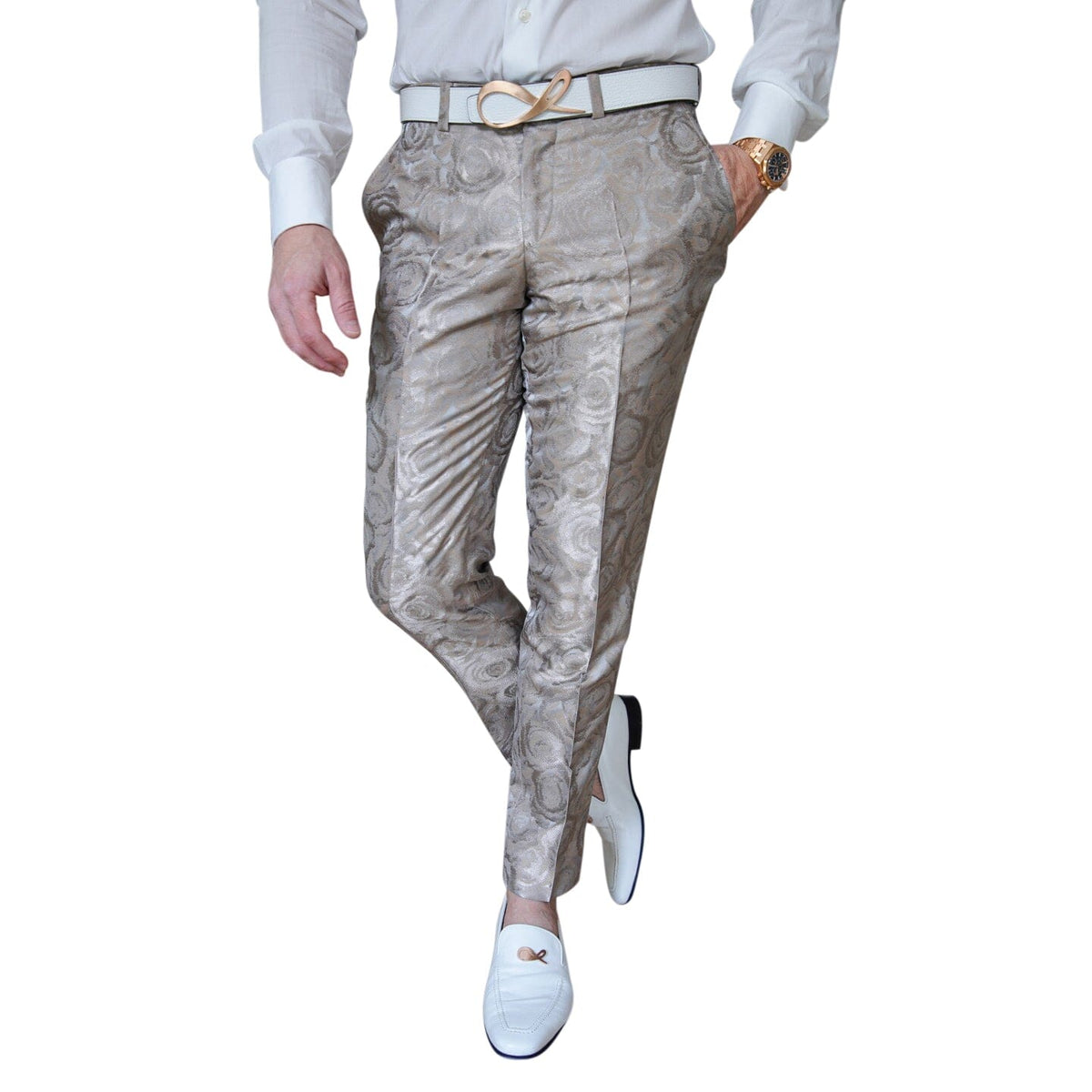 Champagne Rosa Trousers @ The Vault