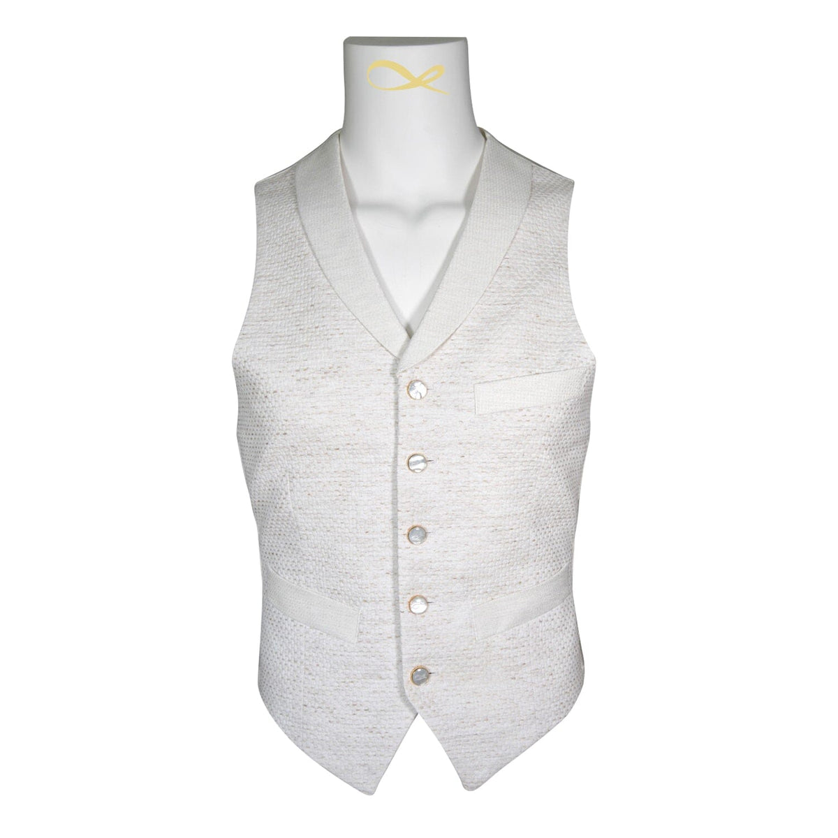 Coconut Intreccio Ciottoli Waistcoat