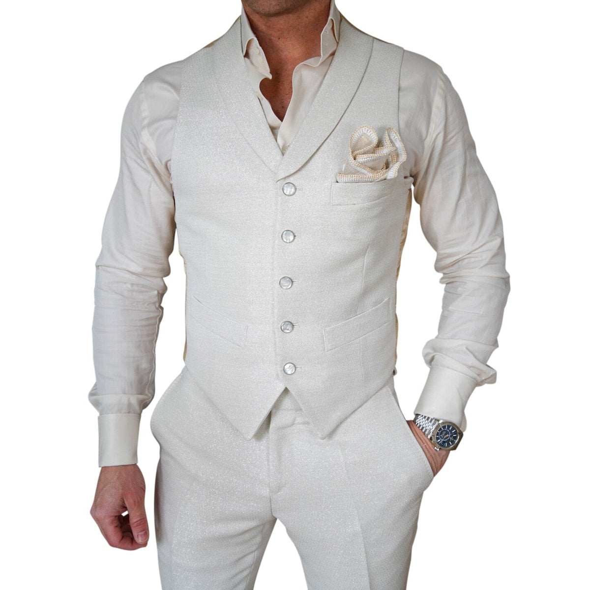 Frost Perla Ciottoli Waistcoat-1