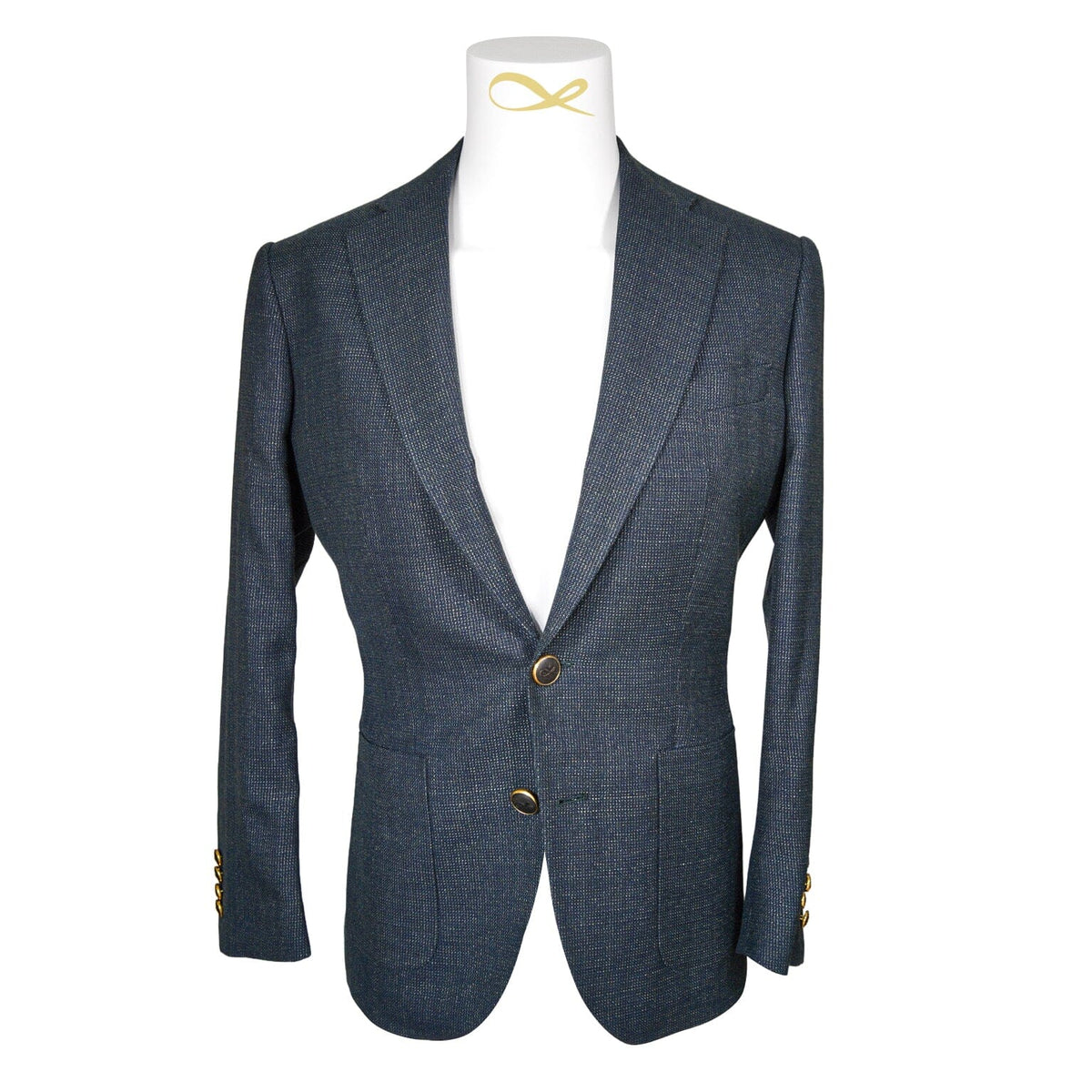Midnight Jade Tweed Jacket-4