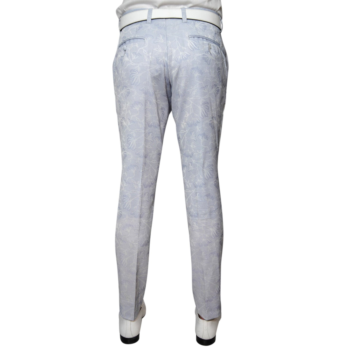 Pastel Azzurro Campanula Trousers-4