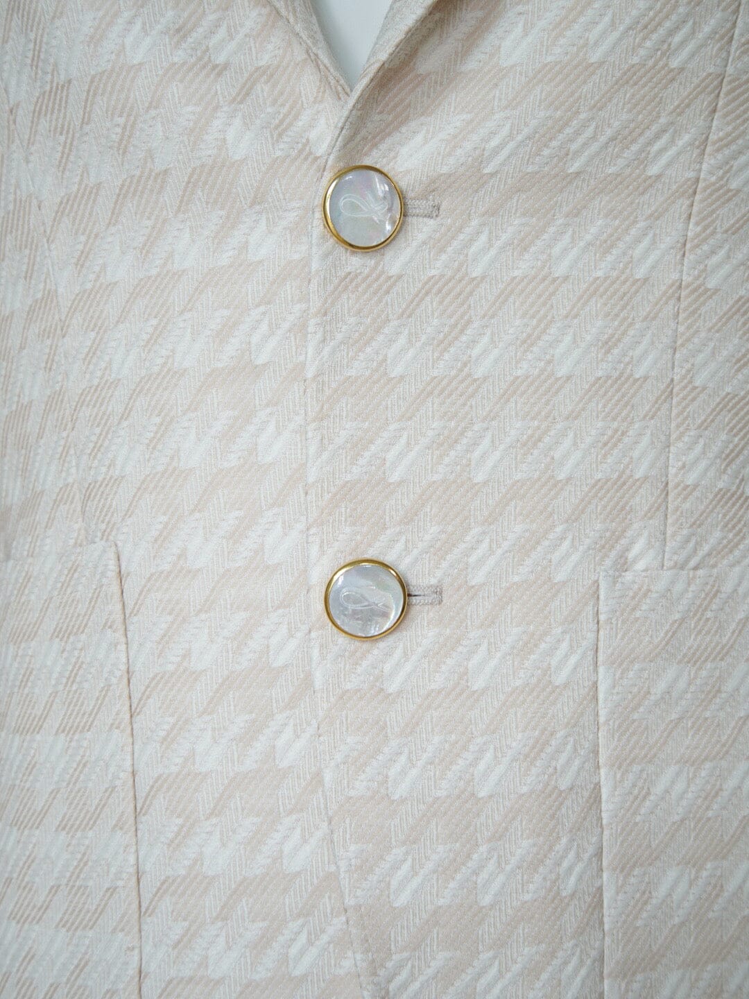 Cashew Crema Houndstooth Jacket-7