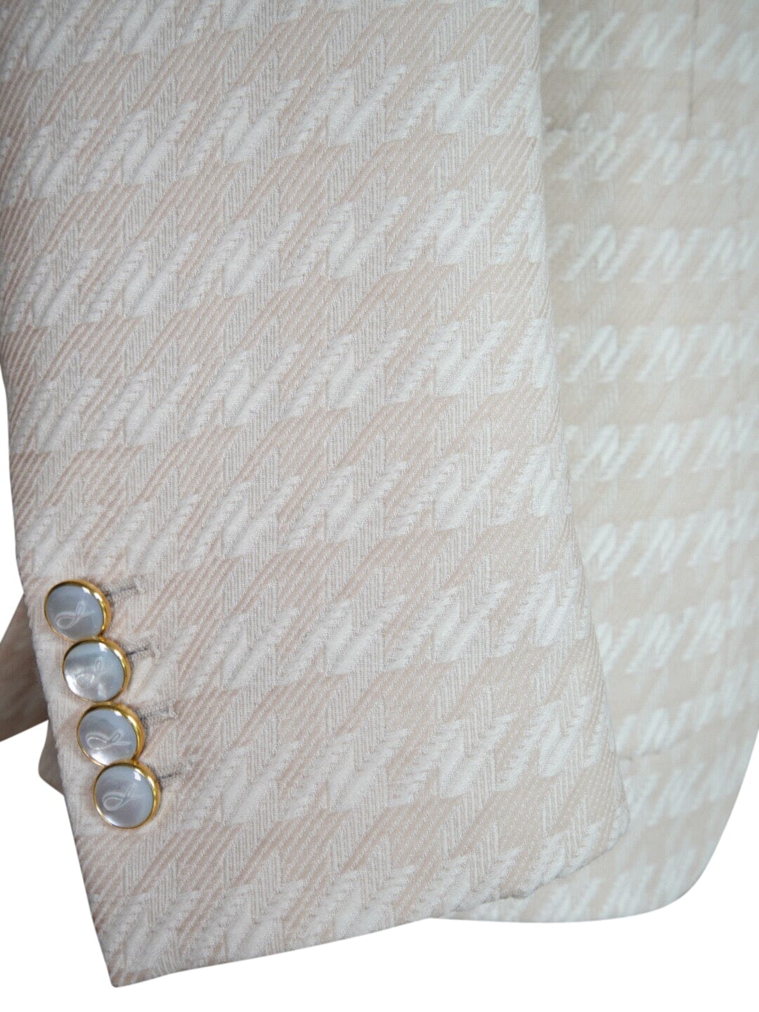 Cashew Crema Houndstooth Jacket-8