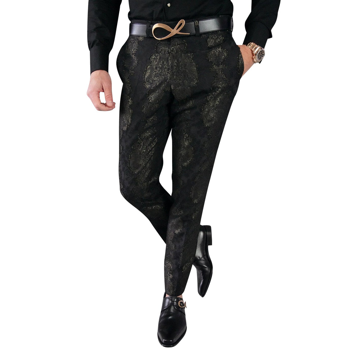Black Oro Versaille Trousers @ The Vault