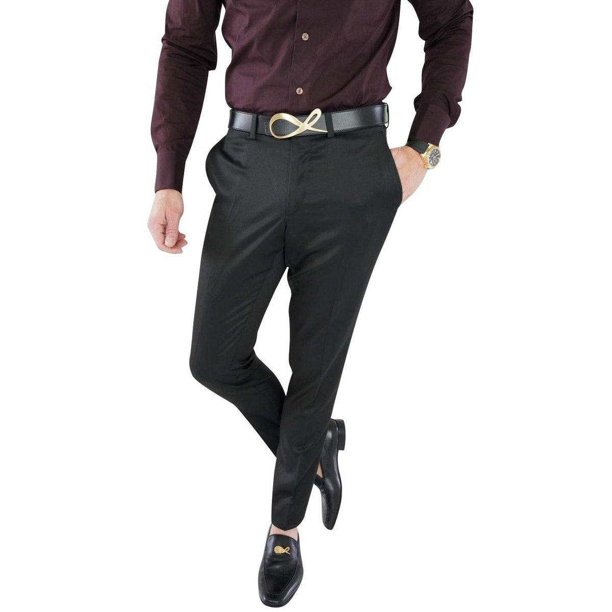 Black Lucentezza Trousers @ The Vault-1