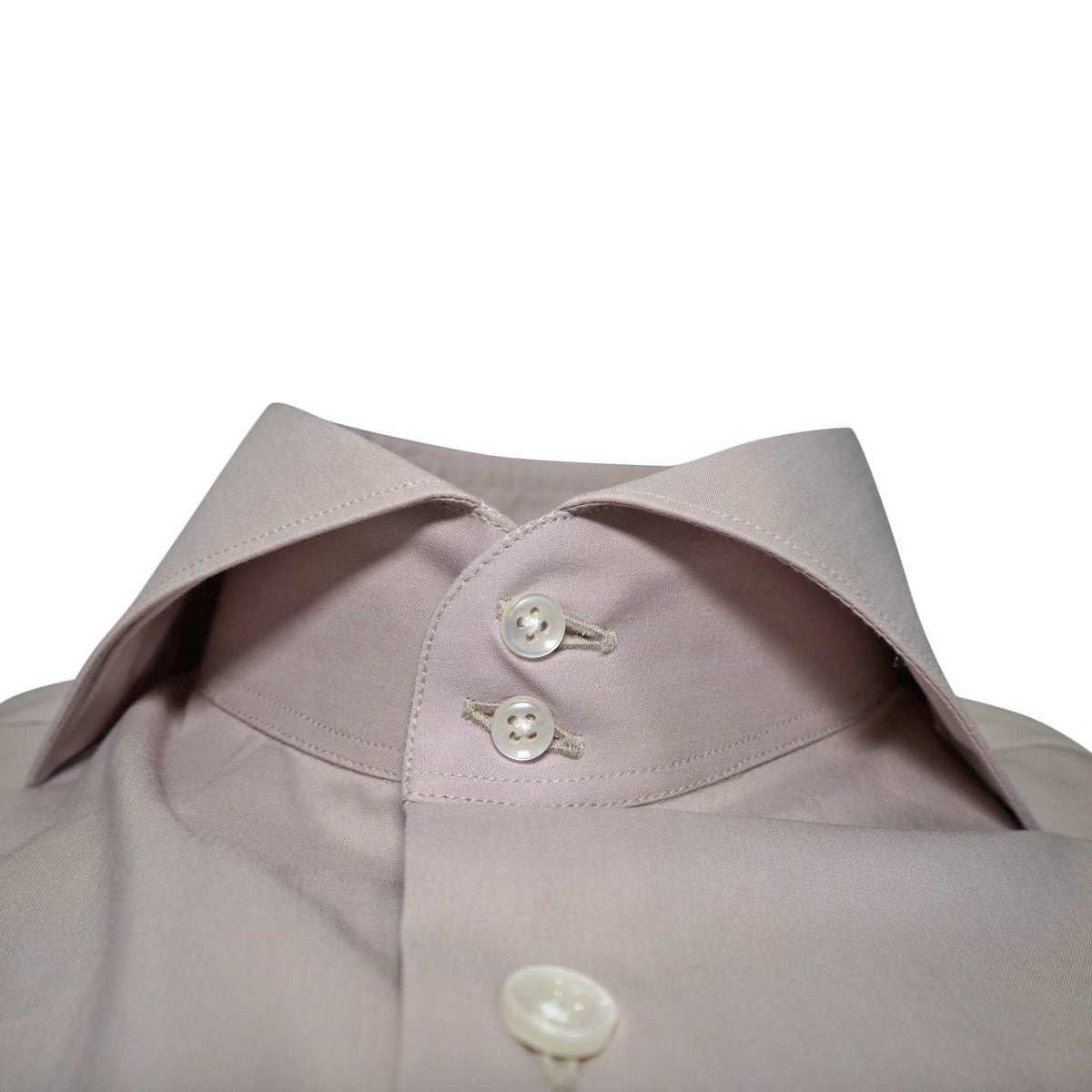Brushed Nude Dress Shirt-3