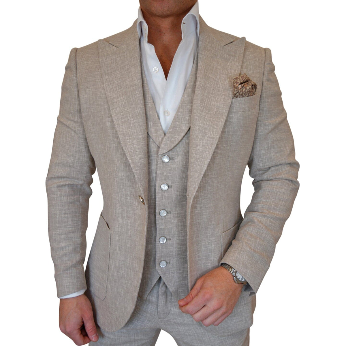 Avena Lino Tweed Jacket