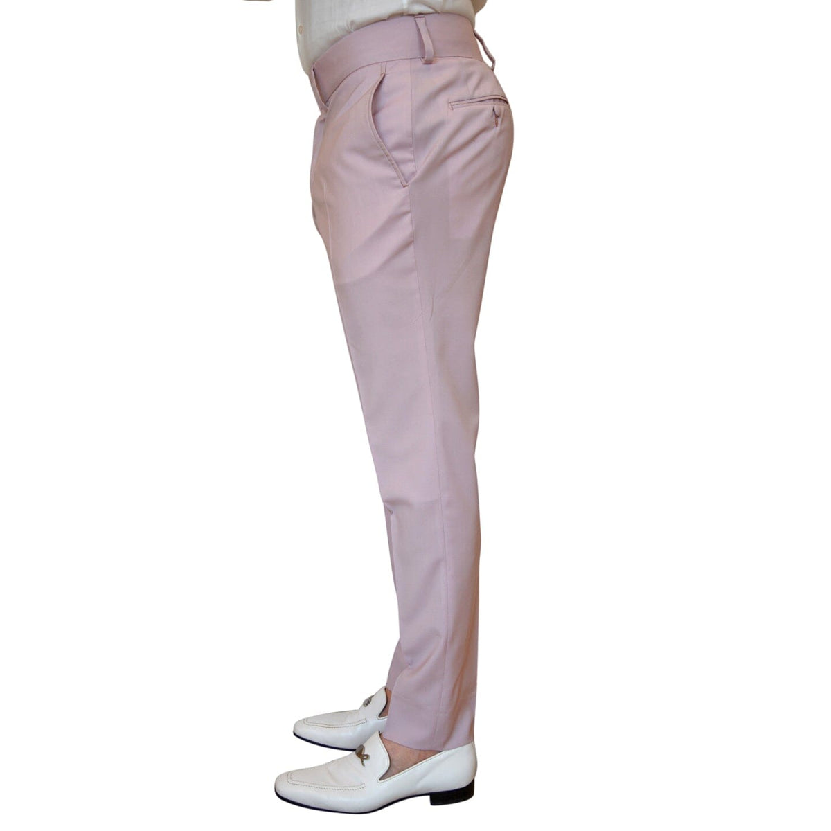 Blush Crespo Hampton Trousers-3