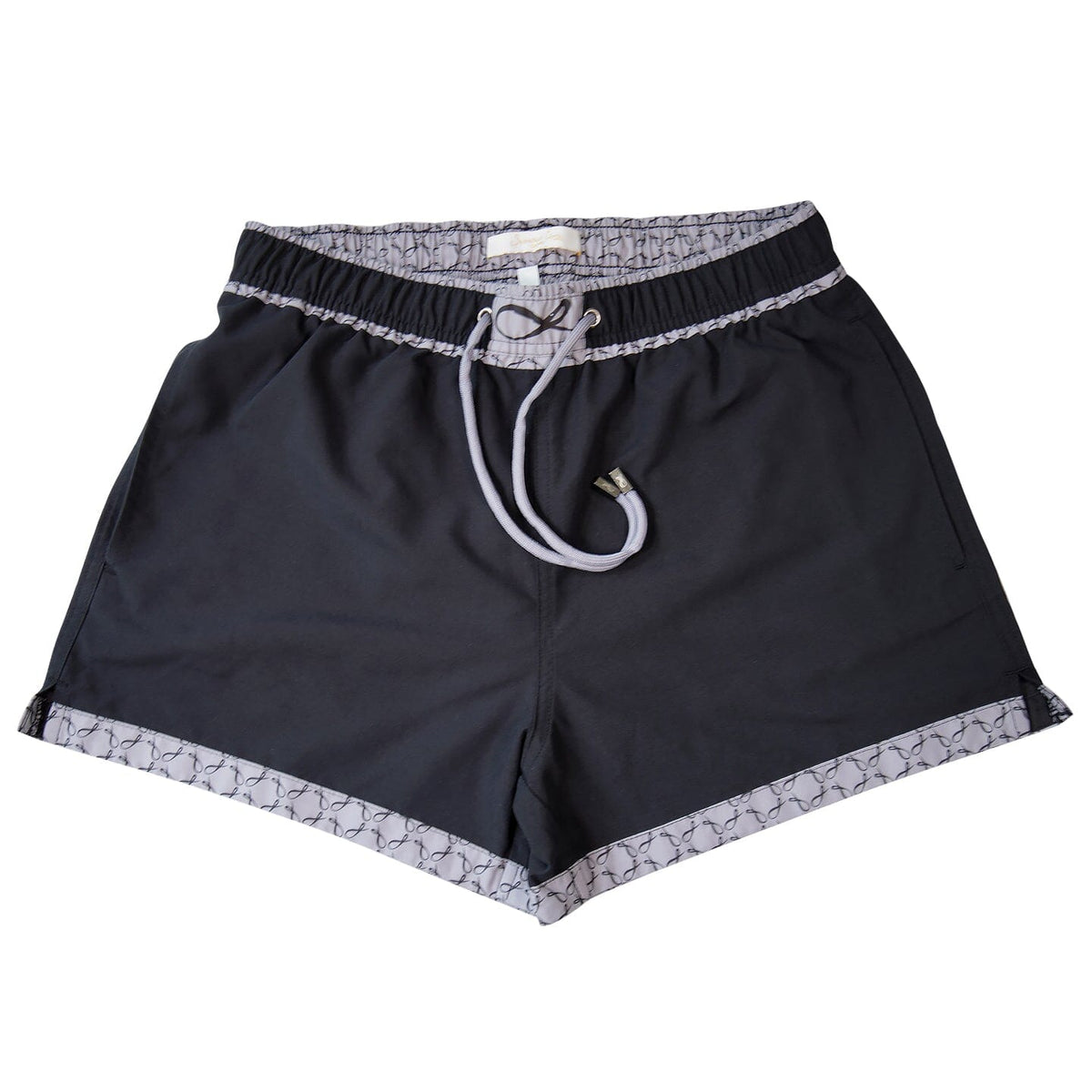 Nero Signature Logo Euro Swim Trunks-3