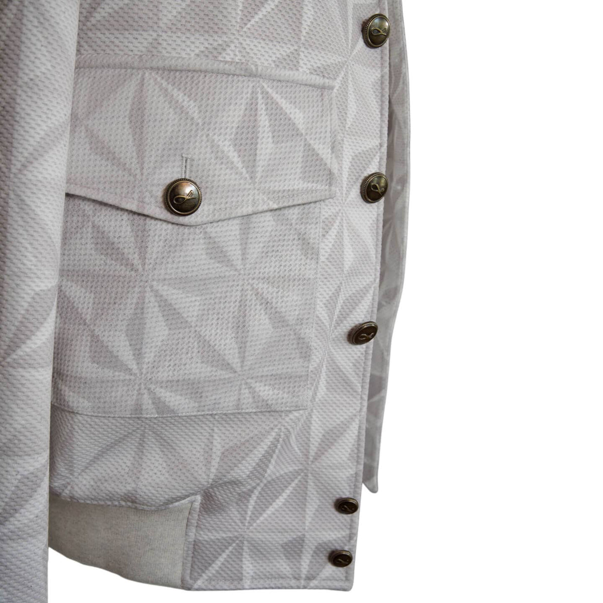 Glacier Origami Luxury Performance Bomber Jacket-6