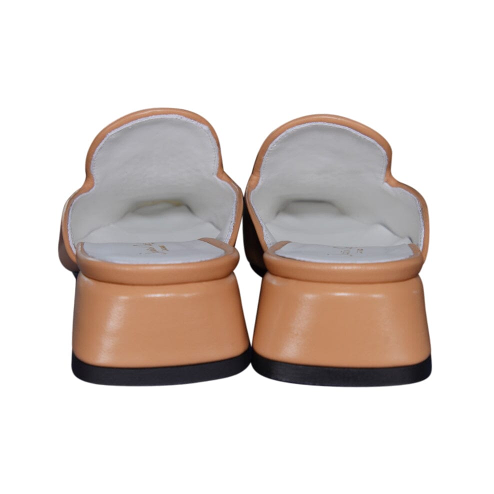 Tan Tessere Yellow Gold Slipper-9