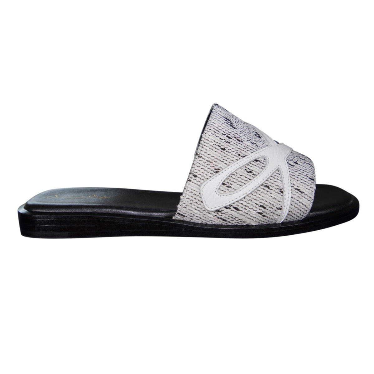 Bianco Tweed Logo Slide-8