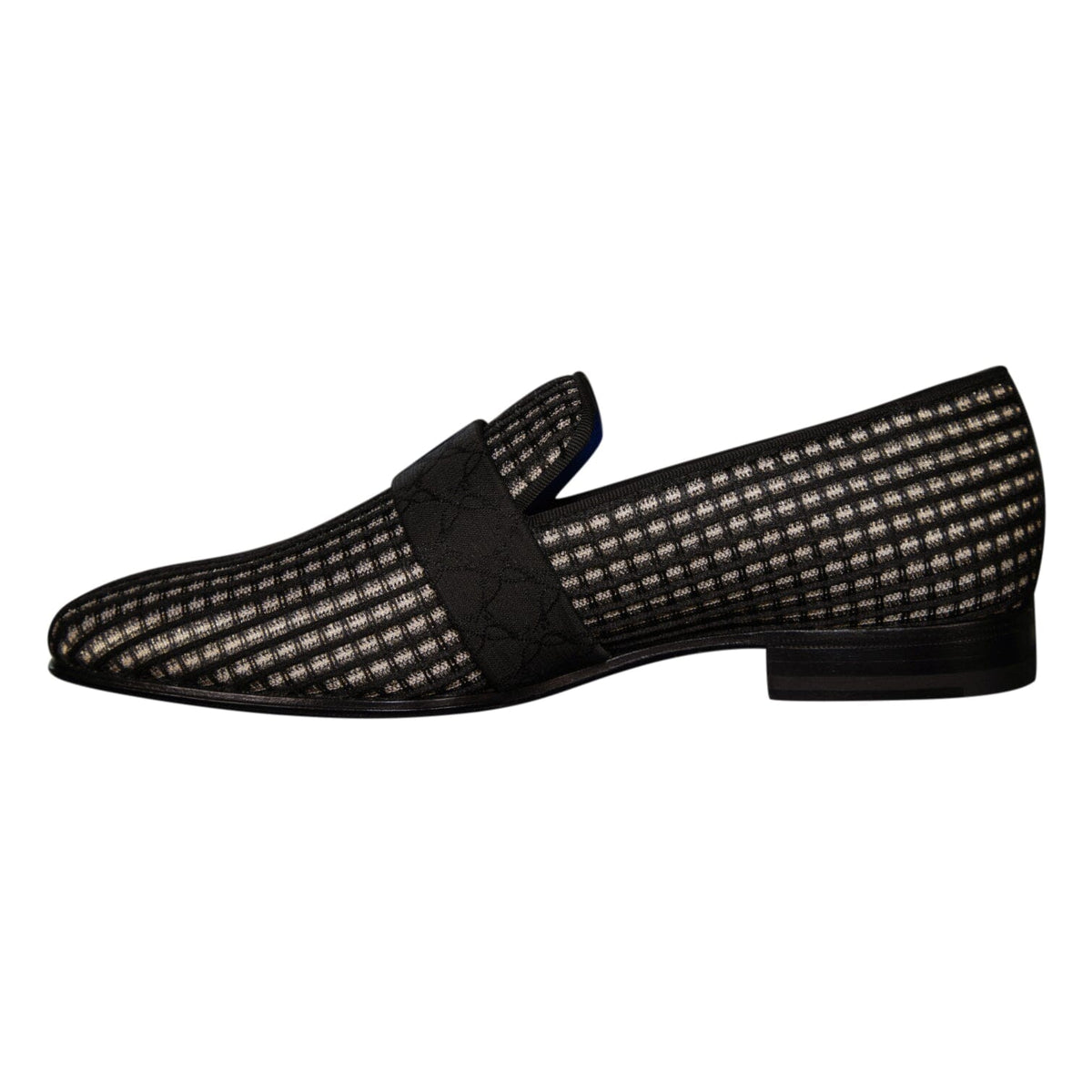 Black Oro Waffle Gold Loafer-8