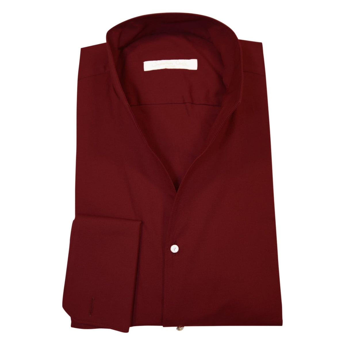Burgundy Solopezzo Dress Shirt-2