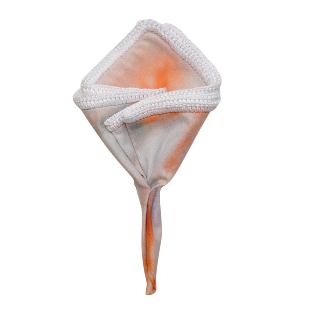 Peach Acquerello With White Signature Border