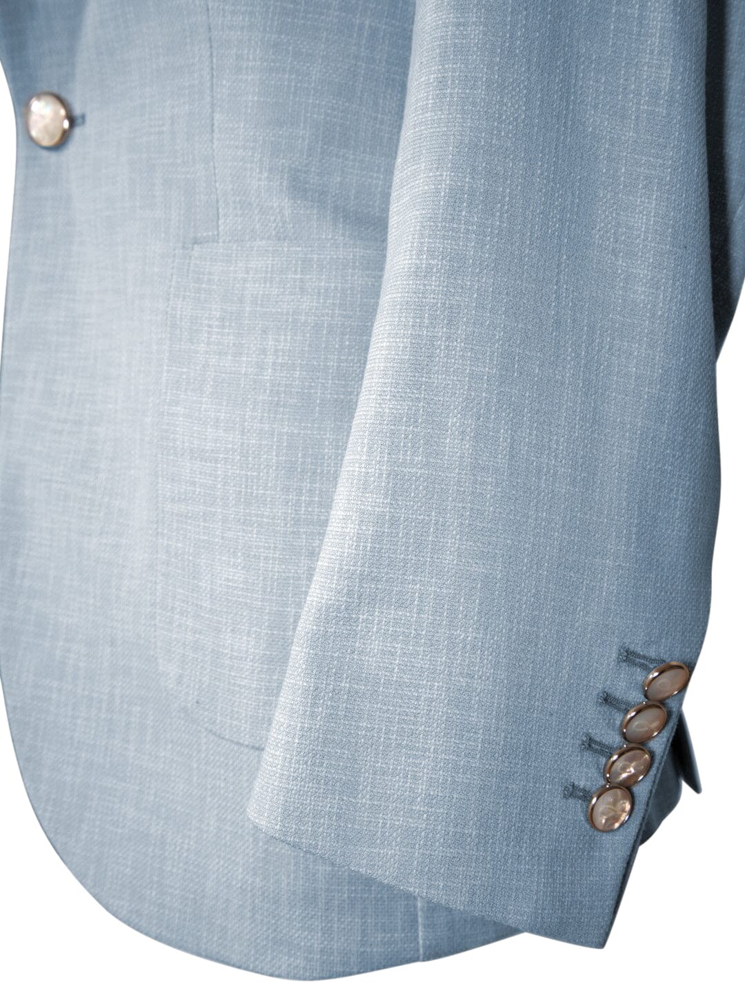 Baby Blu Lino Tweed Jacket @ The Vault-6