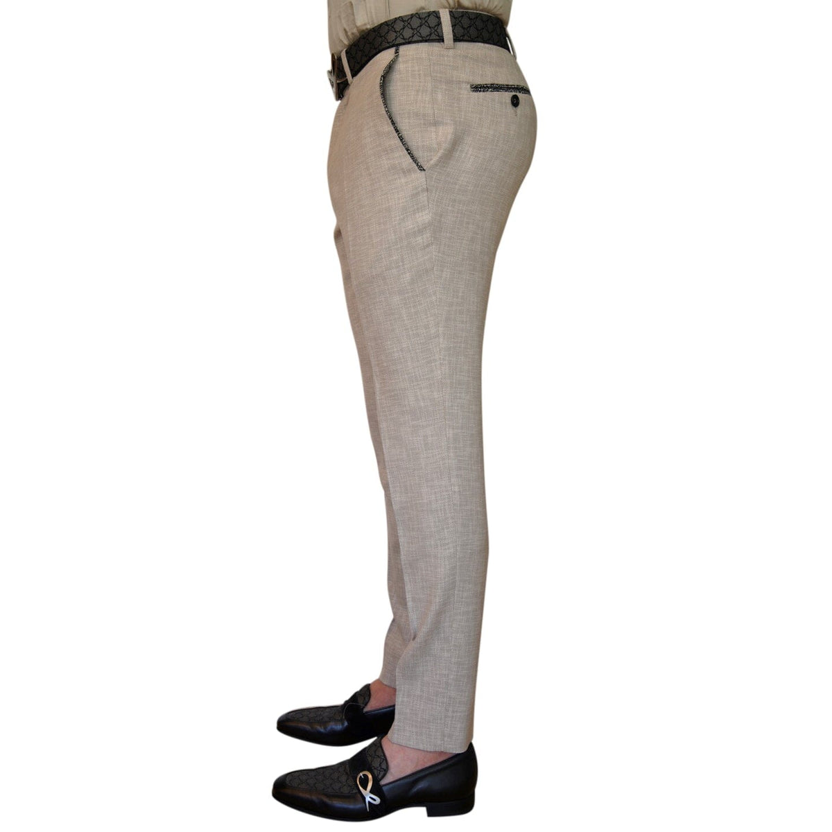 Avena Lino Trousers-3