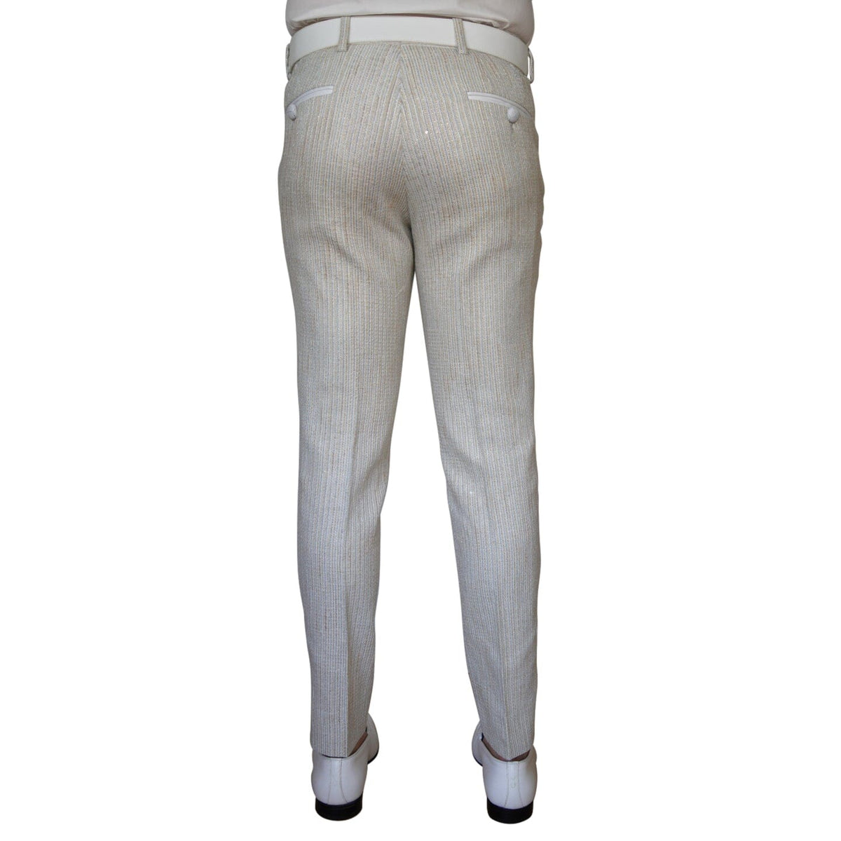 Oro Tweed Paillette Trousers-4
