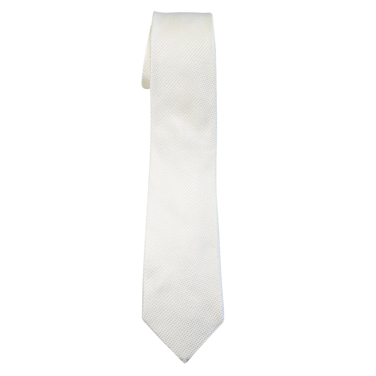 Cream Maglia Silk Luxury Necktie-1