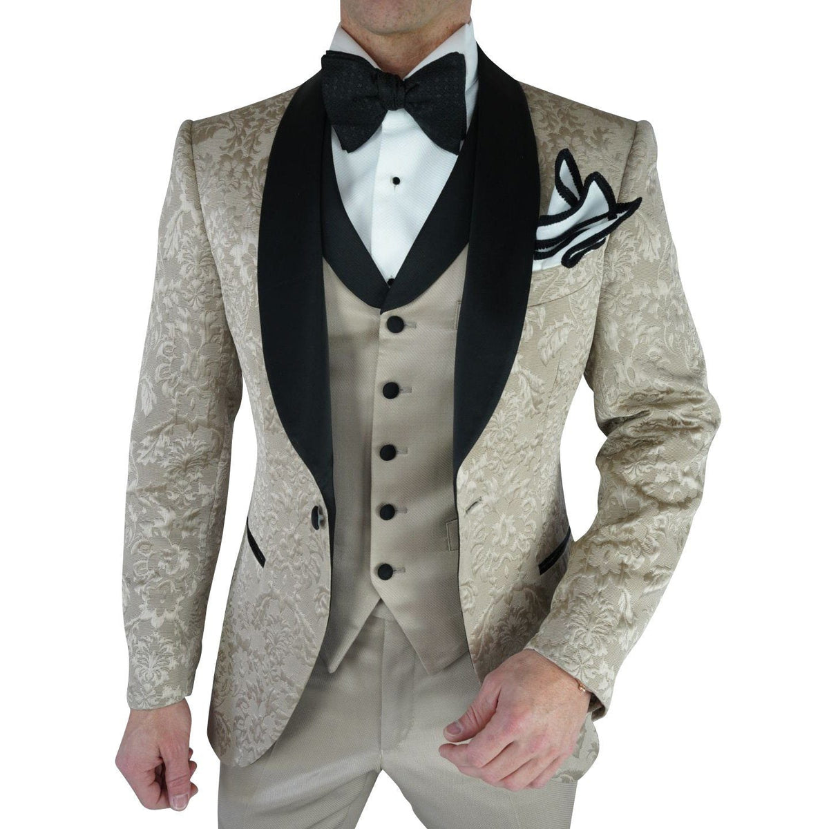 Champagne Oro Fiore and Black Dinner Jacket @ The Vault-1