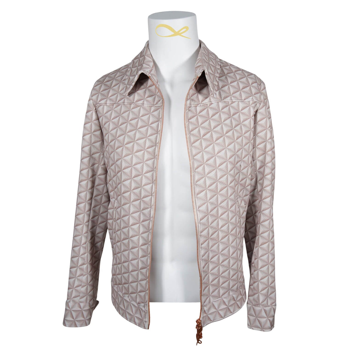 Toffee Prisma Luxury Two Way Performance Bomber Jacket-6