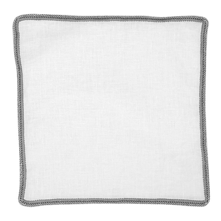 White Nieve With White Gold Flake Signature Border-2