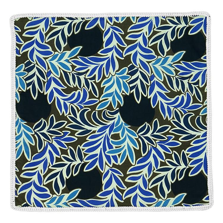 Palm Azzurri with White Signature Border