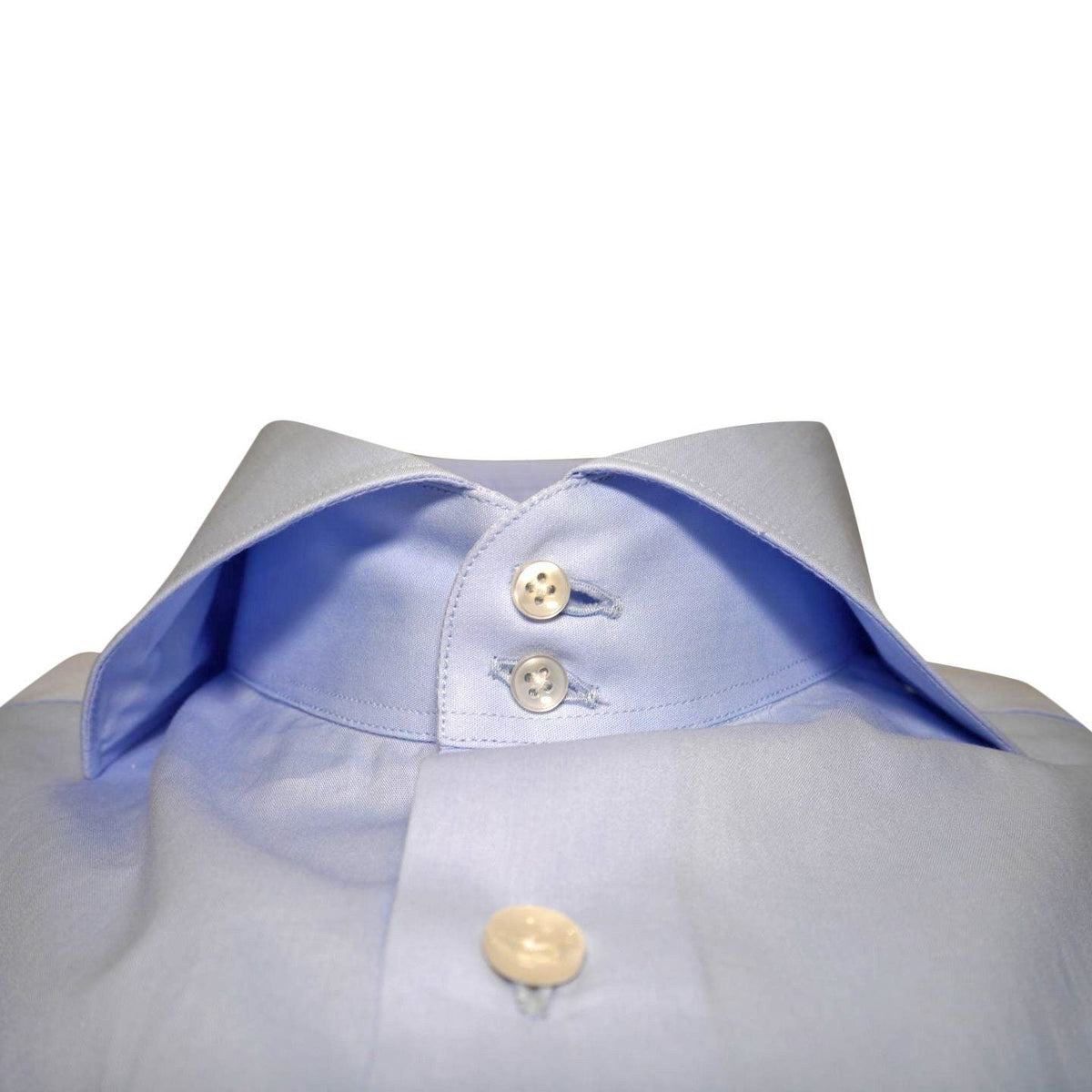 Sky Blue Twill Dress Shirt-4
