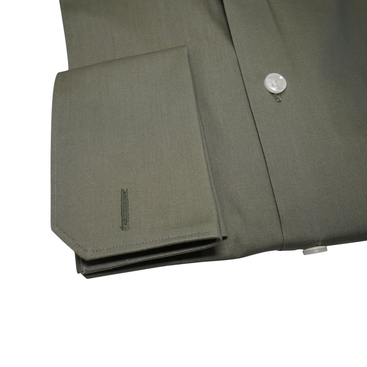 Olive Green Dress Shirt @ The Vault-5