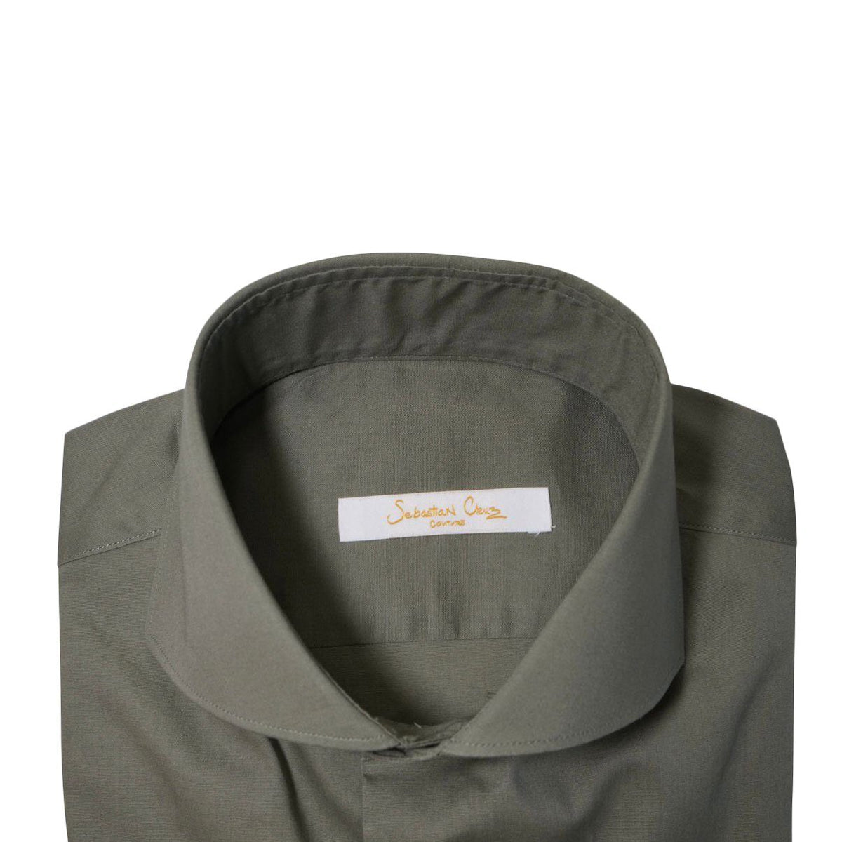 Olive Green Dress Shirt @ The Vault-4