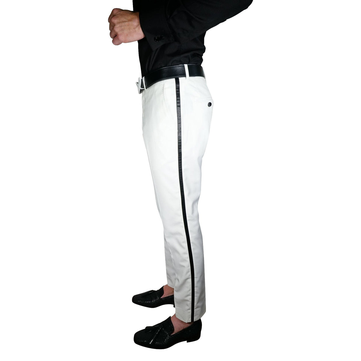 White Tuxedo Trousers-3