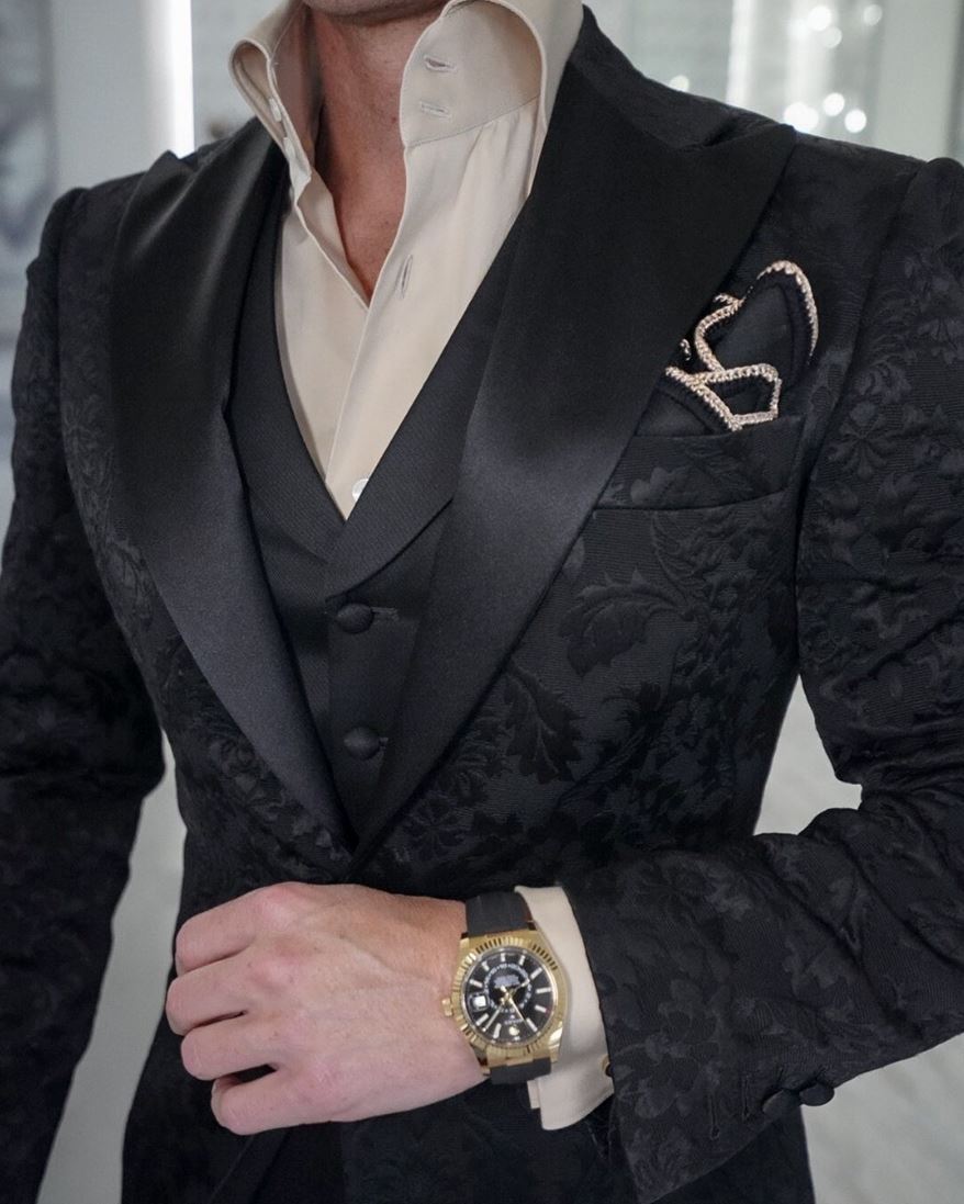 Black Fiore Jacket