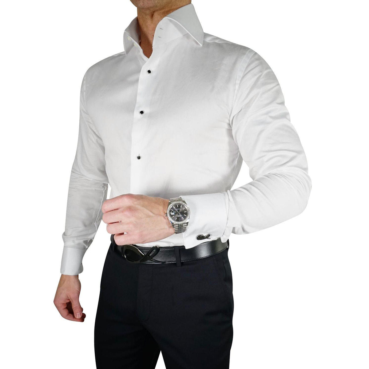 White Classico Tuxedo Shirt @ The Vault-1