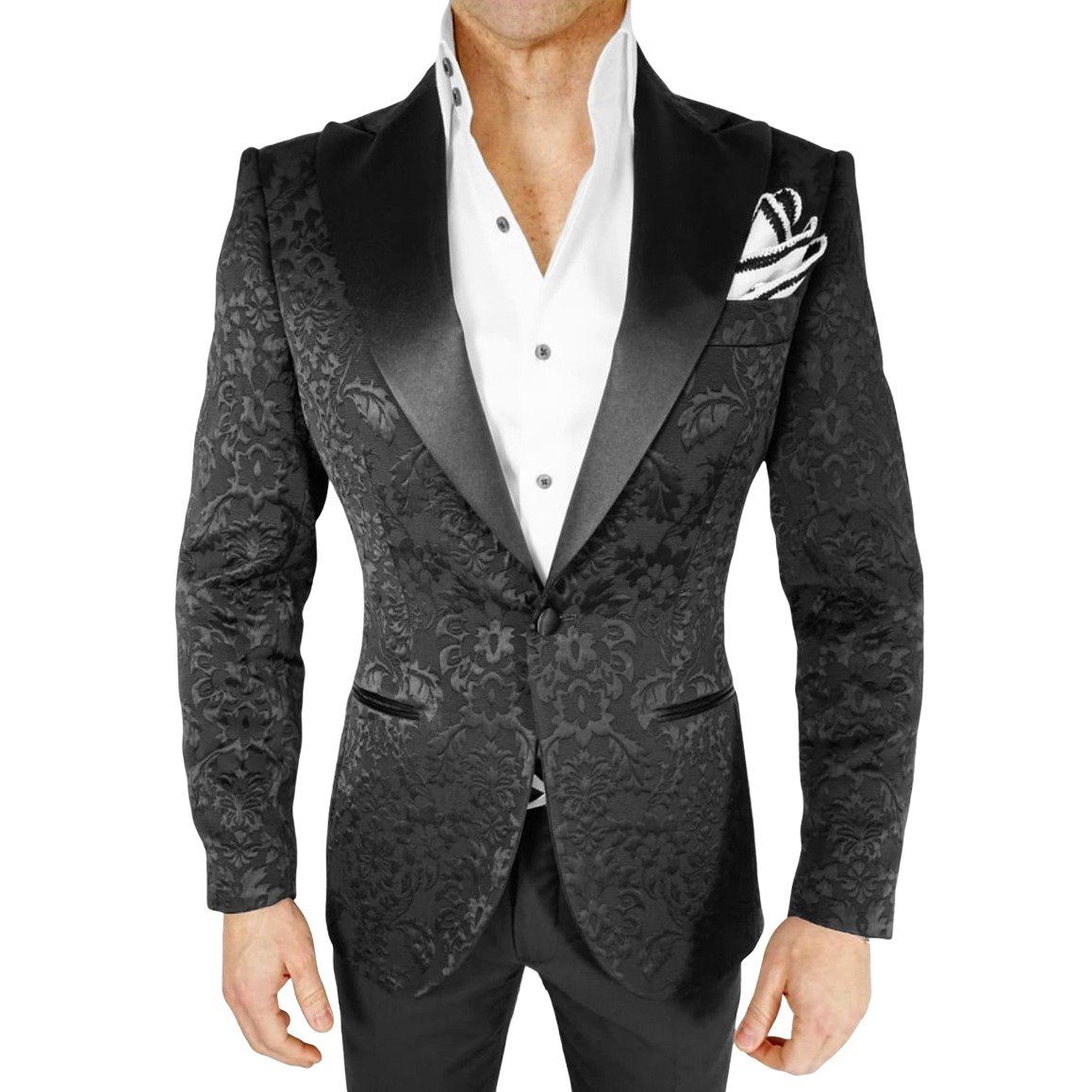 Black Fiore Jacket
