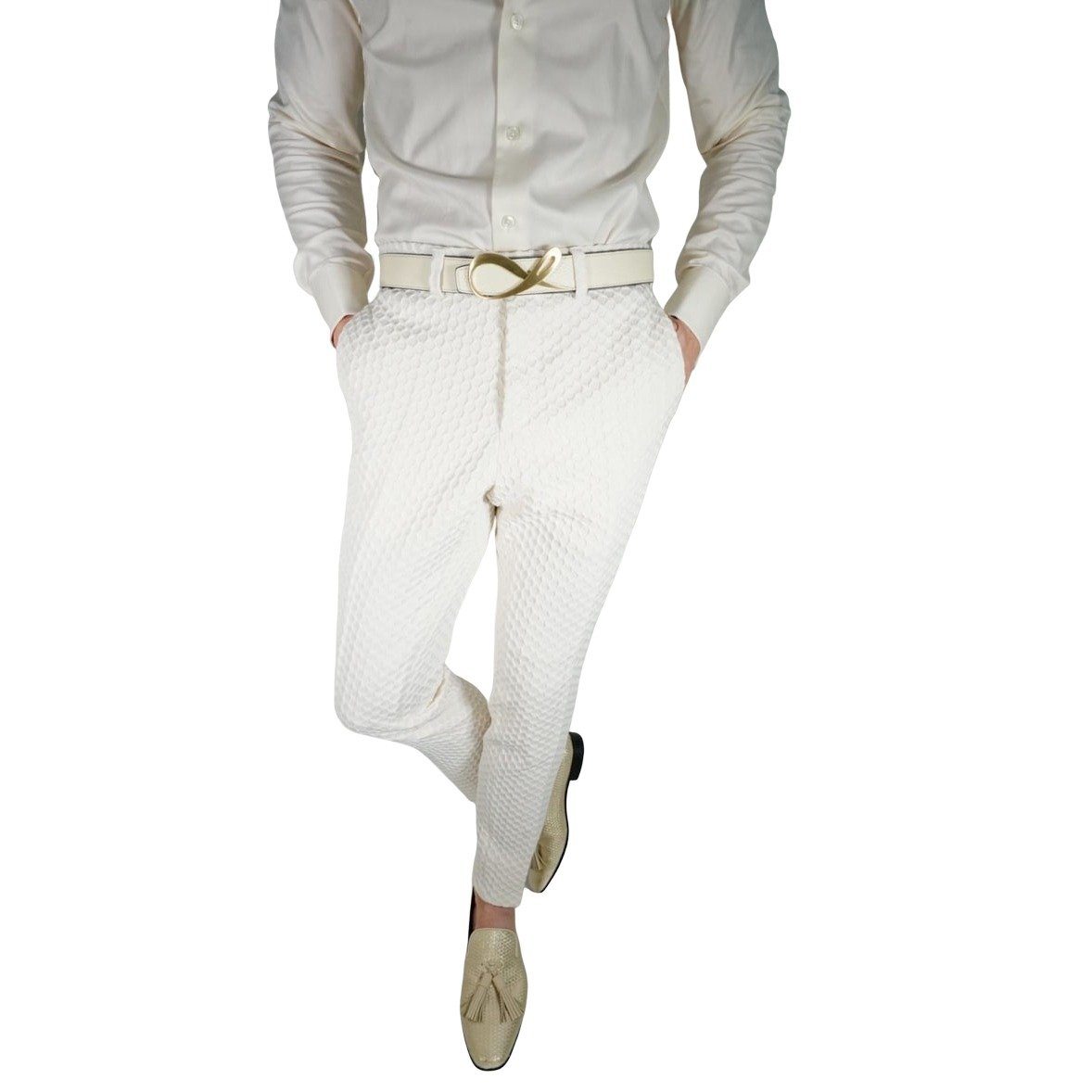 Vaniglia Honeycomb Trousers @ The Vault