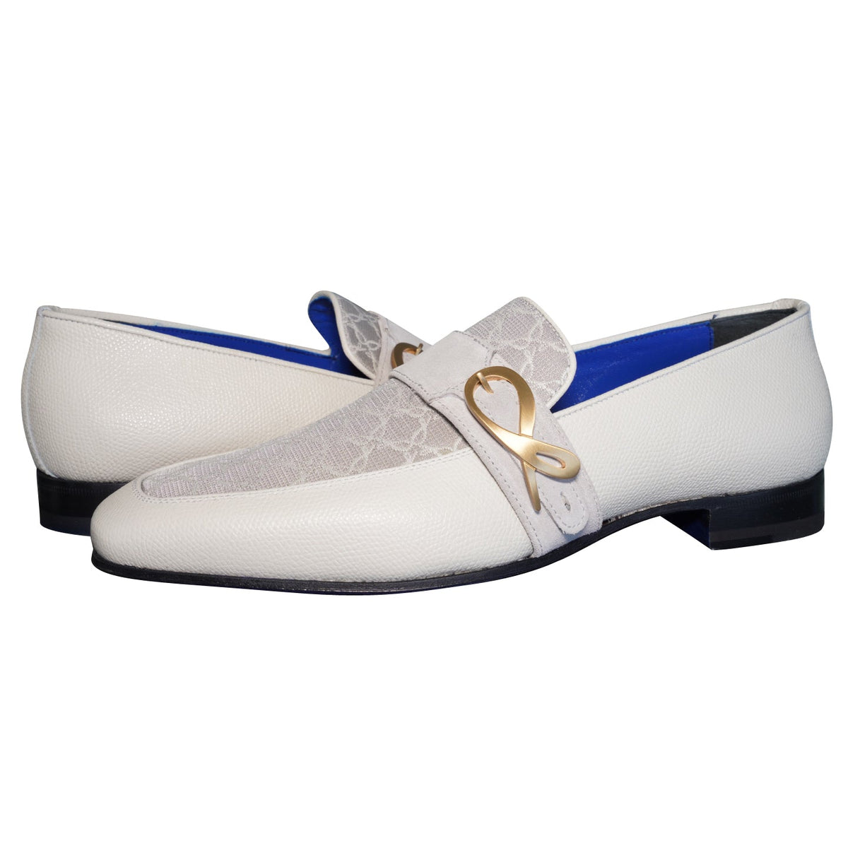 Tortora Logo Monk Strap Loafer With Gold Buckle @ The Vault-4