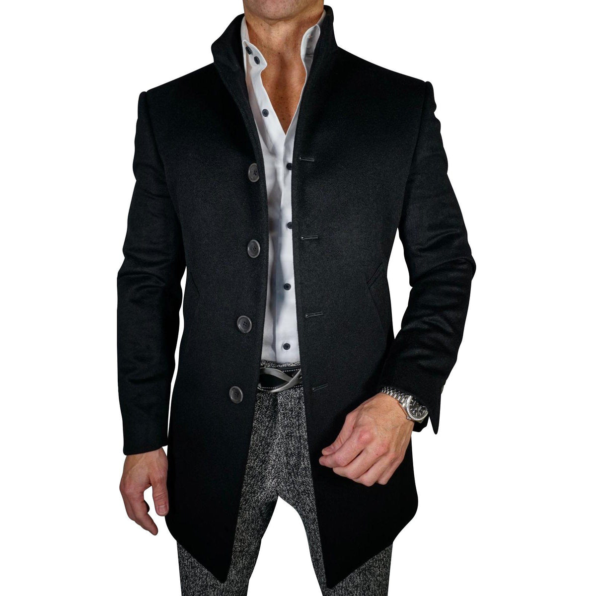 Black Mandani Coat @ The Vault-3