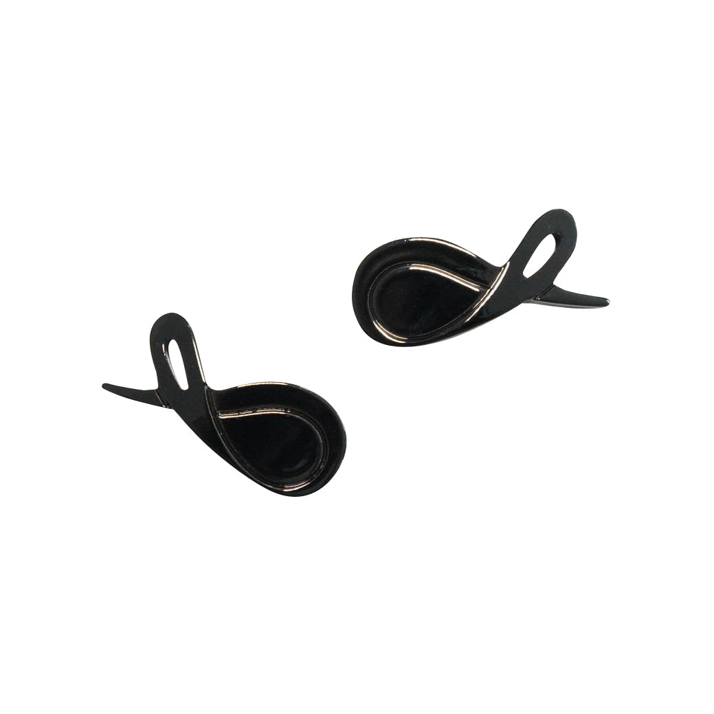 Black Signature Shoe Hardware-1