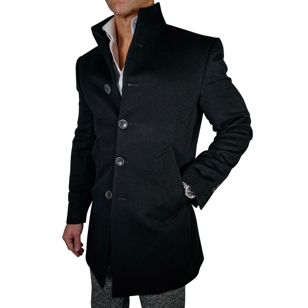 Black Mandani Coat @ The Vault-4
