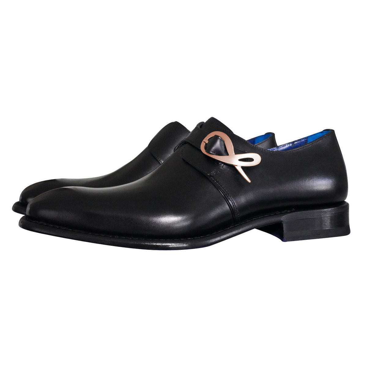 Nero Opal With Rose Gold Hardware Monk Strap @ The Vault-3