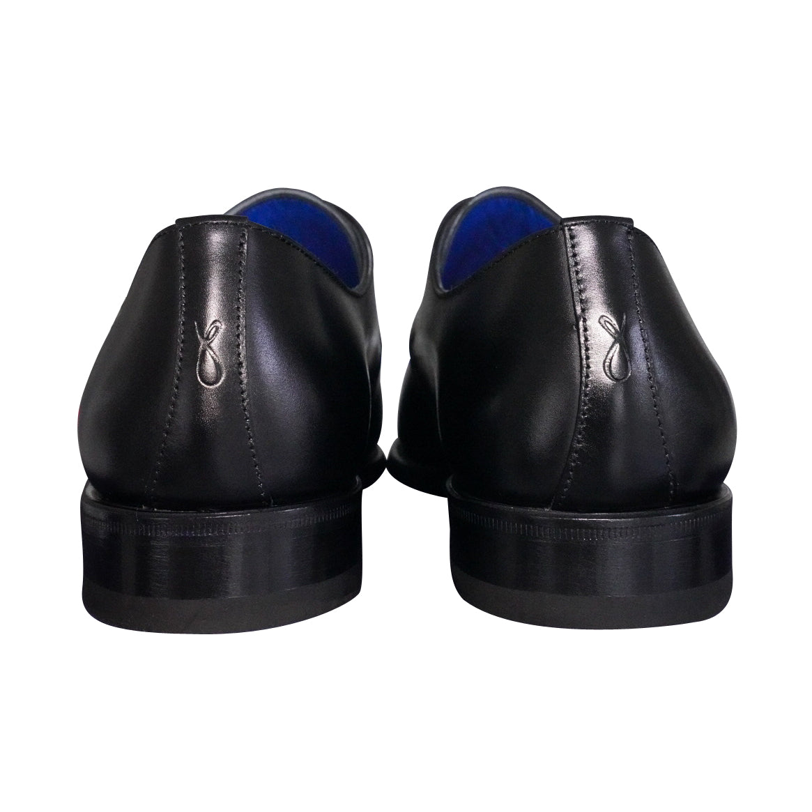 Nero Opal With Silver Hardware Monk Strap-8