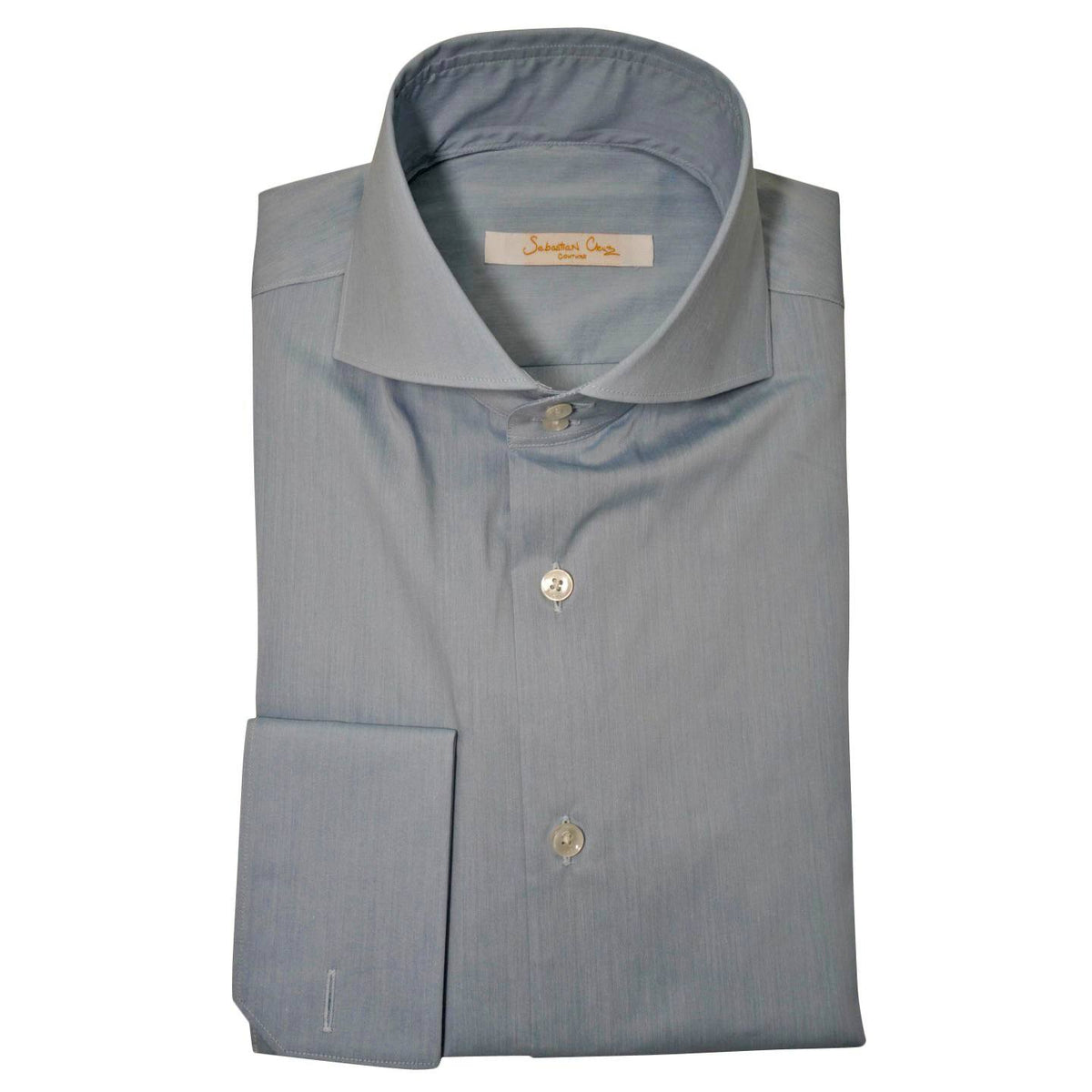 Brushed Stone Blu Dress Shirt