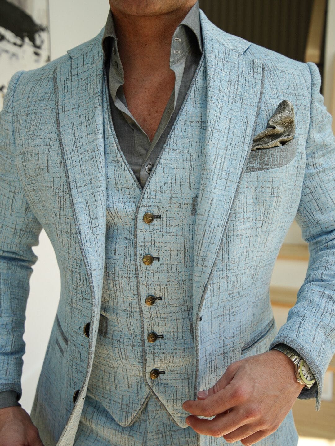 Azzurro Titanium Jacket @ The Vault-2