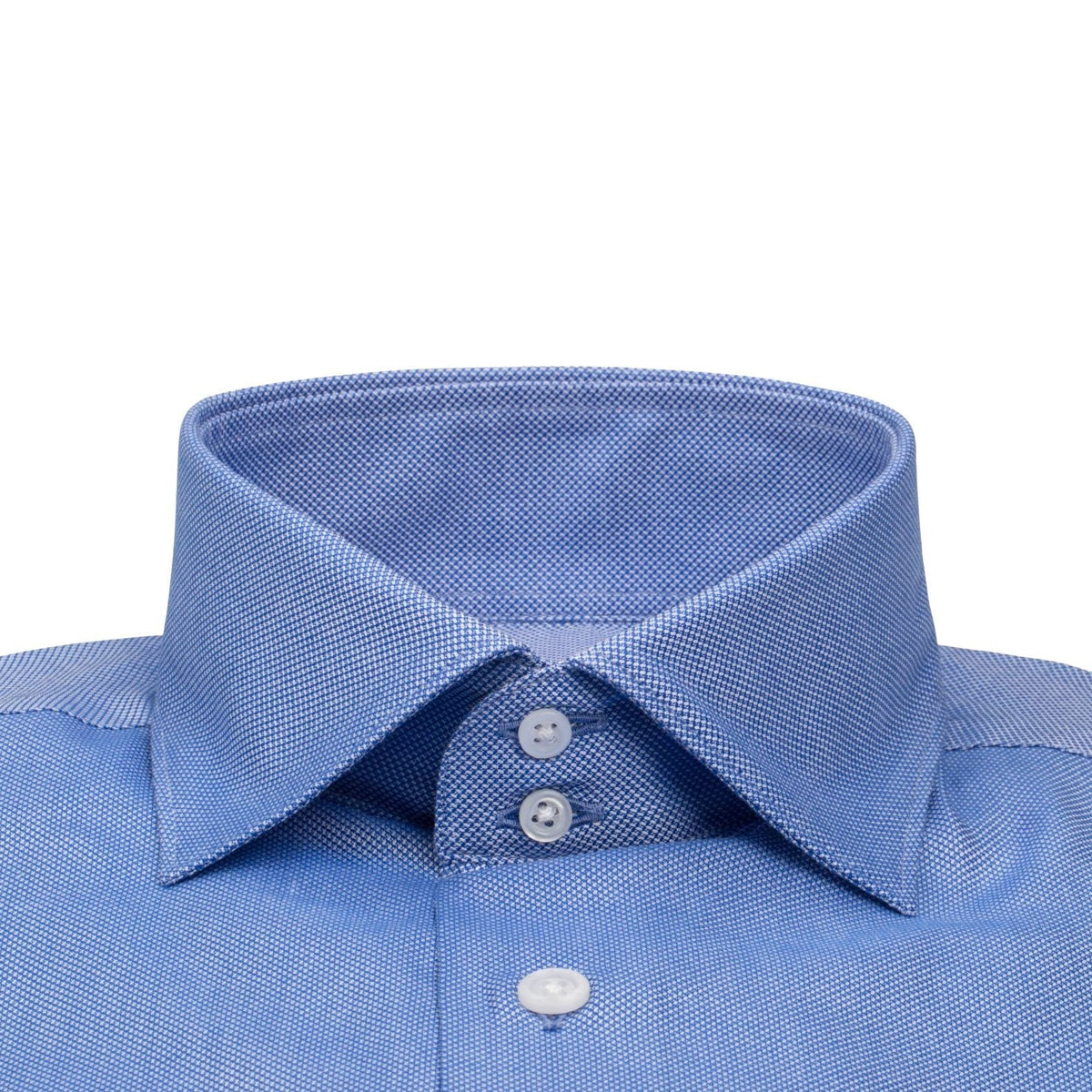 Cobalt Blu Weavetex Dress Shirt @ The Vault-3