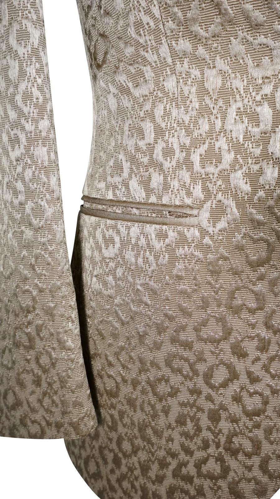 Champagne Oro Ghepardo Jacket-5